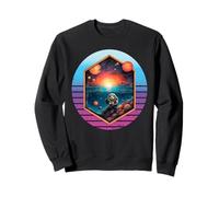 Otter Astronaute planètes spatiales Exploration d'aventure Sweatshirt