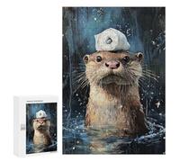Otter Balancing Toilet Paper Roll-1 Puzzle 1000 Pièces Educa Jouet en Bois Cadeau Unique Décoration Intérieure Jeu Éducatif Challenge Toy Adultes Et Enfants À Partir De 14 Ans 300 PCS