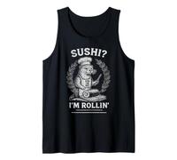 Otter Chef I'm Rollin Jeu de Mots pour Restaurant à sushis Débardeur