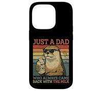 Otter Dad, Juste Un père Qui revenait Toujours avec du Lait Coque pour iPhone 14 Pro