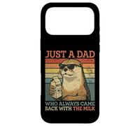 Otter Dad, Juste Un père Qui revenait Toujours avec du Lait Coque pour iPhone 17 Pro Max