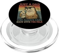 Otter Dad, Juste Un père Qui revenait Toujours avec du Lait PopSockets PopGrip pour MagSafe