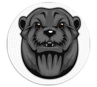 Otter Head 1000 Pièces Puzzles Convient Aux Adultes Aux Enfants Dope Puzzle Circulaire Décoration Pour Enfants Cadeau Des Cadeaux De Voyage Puzzle Bricolage Pour Décoration D’intérieur 1000pcs (67.5x6
