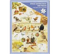 Otter House 1000 Piece Puzzle - Garden Birds By Pollyanna Pickering Multicolore G