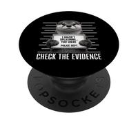Otter Mugshot I Wasn't Splashing Check The Evidence Funny PopSockets PopGrip Adhésif
