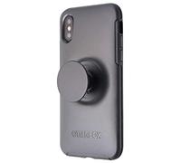 Otter + Pop Symmetry Series Coque hybride pour Apple iPhone Xs et X Noir
