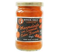 Otter Vale Marmelade avec Brandy de cidre Somerset, fruit d'orange et une touche de brandy régional, fait à la main dans le Devon, sans gluten, pot en verre de 315 g