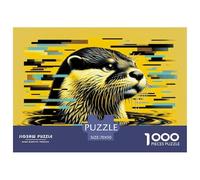 Otter1000 Pièces PuzzleAnimaux pour Adultes Moderne Jeu Premium avec Défis Paysagedes QuatreSaisons 70x50cm/1000pcs