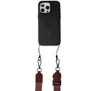 OtterBox 2-in-1 Crossbody Strap, Bandoulière pour téléphone, cordon réglable, boucles pour accrocher des clés et écouteurs, compatible avec la plupart des coques de téléphone OtterBox, Rouge