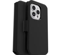Otterbox 77-88741 Strada Via Coque pour iPhone 14 Pro, Étui Folio de Protection Antichoc, antichute, Fin et Doux au Toucher avec Porte-Cartes, supporte 2 x Plus de Chutes Que la Norme Militaire, Noir