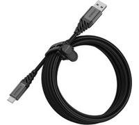 Cables USB Otter products OtterBox Premium - Câble USB - USB (M) pour 24 pin USB-C (M) - USB 2.0 - 3 m - noir cendre foncé