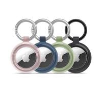 Otterbox AirTags Clear Case pour AirTag, Antichoc, Anti-Chute, Ultra-Mince, Robuste, Coque de Protection Mince pour Apple AirTags, Paquet de Quatre, Mousqueton Inclus, Ocean Life