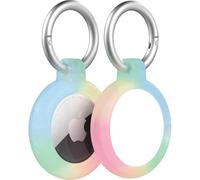 Otterbox AirTags Holder pour AirTag, Antichoc, Anti-Chute, Ultra-Mince, Robuste, Coque de Protection Mince pour Apple AirTags, Mousquetons Inclus Deux, Solstice