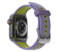 OtterBox Bracelet All Day pour Apple Watch 40/41/42 mm — silicone doux et durable — Violet/Vert