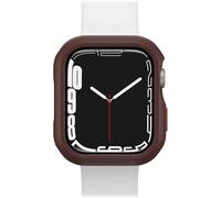 OtterBox All Day Bumper pour Apple Watch Series 9/8/7-45mm, Antichoc, Anti-Chute, élégant étui de Protection Watch, protège l'écran et Les Bords, Marron/Rouge