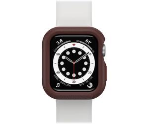 OtterBox All Day Bumper pour Apple Watch Series SE (3/2nd/1st gen)/6/5/4-40mm, Antichoc, Anti-Chute, élégant étui de Protection Watch, protège l'écran et Les Bords, Marron/Rouge