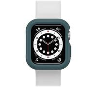 OtterBox All Day Bumper pour Apple Watch Series SE (2e gen/1e gen)/6/5/4-44mm, Antichoc, Anti-Chute, élégant étui de Protection Watch, protège l'écran et Les Bords, Vert/Bleu
