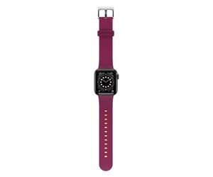 OtterBox Antimicrobial Band Bande Rose, Rouge Acier, Silicone