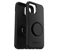 OtterBox avec Apple iPhone 11 Pro, coque antichoc fine avec PopSockets intégrés PopGrip, Otter + Pop Symmetry Series - Noir