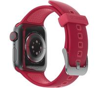 Otterbox Bracelet All Day pour Apple Watch 40/41/42mm, Bracelet de rechange en silicone doux au toucher durable pour Apple Watch, Rouge