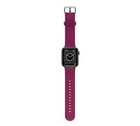 Otterbox Bracelet All Day pour Apple Watch Series 10/9/8/7/6/SE 2e gen/SE 1e gen/5/4-40mm/41mm/42mm, Bracelet de rechange en silicone doux au toucher durable pour Apple Watch, Rose/Orange