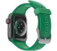 Otterbox Bracelet All Day pour Apple Watch Series 10/9/8/7/6/SE 2e gen/SE 1e gen/5/4-44mm/45mm/46mm, Bracelet de rechange en silicone doux au toucher durable pour Apple Watch, Vert Clair