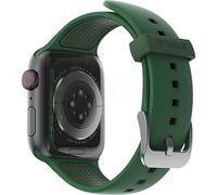 Otterbox Bracelet All Day pour Apple Watch Series 9/8/7/6/SE 2e gen/SE 1e gen/5/4/3-38mm/40mm/41mm, Bracelet de Rechange en Silicone Doux au Toucher Durable pour Apple Watch, Vert Foncé