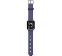 Otterbox Bracelet de montre intelligent 42 mm Noir Silicone Unisex Compatible Apple Watch Series 6, Samsung Galaxy 4, Fitbit Versa 3