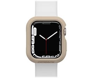 OtterBox Bumper All Day, Coque pour Apple Watch 9/8/7 - 41mm, Beige | Antichoc, anti-chute, élégant étui de protection pour Apple Watch, protège l'écran et les bords