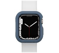 OtterBox All Day Bumper pour Apple Watch Series 9/8/7-41mm, Antichoc, Anti-Chute, élégant étui de Protection Watch, protège l'écran et Les Bords, Bleu/Gris