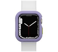 OtterBox Bumper All Day, Coque pour Apple Watch 9/8/7-41mm, Violet/Jaune | Antichoc, anti-chute, élégant étui de protection pour Apple Watch, protège l'écran et les bords