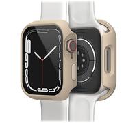 Otterbox Bumper Eclipse avec Protecteur d'écran intégré pour Apple Watch Series 9/8/7-45mm, Verre trempé, Antichoc, Anti-Chute, Coque de Protection, élégant pour Apple Watch, Beige