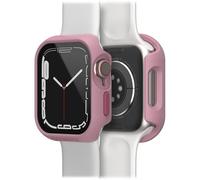 Bumper OtterBox Eclipse avec Protecteur d'écran intégré pour Apple Watch Series 9/8/7-45mm, Verre trempé, Antichoc, Anti-Chute, Coque de Protection, élégant pour Apple Watch, Rose