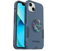 OtterBox Bundle Commuter Series Coque pour iPhone 13 avec PopSockets PopGrip Bleu