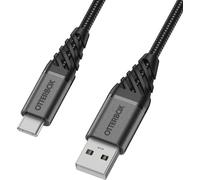 OtterBox Câble Premium USB-A vers USB-C 2m Câble USB Noir Nouveau