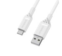 OtterBox Cable USB A-C 1M, Cloud Sky White, 1 m, USB C, USB A, USB 2.0, 480 Mbit/s, Blanc 78-52536