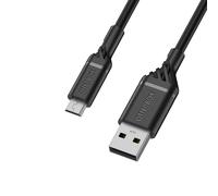 OtterBox Cable USB A-Micro USB 2M, noir, 2 m, Micro-USB B, USB A, USB 2.0, 480 Mbit/s, Noir 78-52657