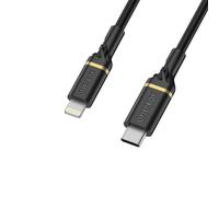 OtterBox Cable USB C-Lightning 1M USB-PD, noir, 1 m, Lightning, USB C, Mâle, Mâle, Noir 78-52551