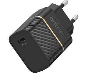 OtterBox Chargement Rapide Premium 45W GaN USB-C Chargeur Mural, Intérieure, Secteur, Noir 78-81057