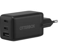 OtterBox Chargeur Mural Standard EU 67W USB-C,3 Ports, Noir | 67W USB-C PD GaN Chargeur Mural 3 Ports, x2 USB-C Ports + x1 USB-A Port, Fast charger pour Smartphone et Tablette, durable