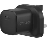 OtterBox Chargeur Mural Standard UK 30W USB-C, Noir | 30W USB-C PD GaN chargeur mural, Fast Charger pour Smartphone et Tablette, Testé contre les chutes, robuste, ultra durable
