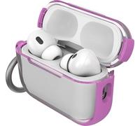 OtterBox Clear Coque pour AirPods Pro (1e/2e gen & Pro 2), Petal Plume | Coque de protection antichoc, anti-chute, ultra-mince, anti-rayures et anti-éraflures pour Apple AirPods, mousqueton inclus
