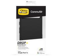 OtterBox Commuter Coque pour Google Pixel 7a, Antichoc, anti-chute, protection, supporte 3 x plus de chutes que la norme militaire, antimicrobien, Noir Google Pixel 7a