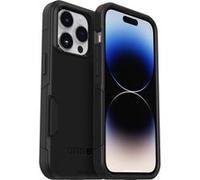 OtterBox Commuter Series - Coque de protection pour téléphone portable - antimicrobien - caoutchouc synthétique, polycarbonate, 35 % de plastique recyclé - noir - pour Apple iPhone 14 Pro Noir G
