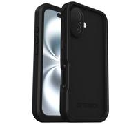 Otterbox Coque Frē Series MagSafe pour iPhone 16, étanche (IP68), résistant aux Chocs, avec Protecteur d'écran intégré, supporte 5 x Plus de Chutes Que la Norme Militaire, Noir