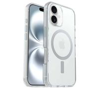 OtterBox Coque Symmetry Series pour iPhone 16 – MagSafe – Transparente