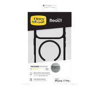 OtterBox Housse React MagSafe Series pour iPhone 17 Pro Crystal noir/transparent 16 cm (6,3')
