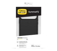 OtterBox Coque Symmetry Series MagSafe pour iPhone 17 Pro Max – Antichoc, Fine, 3X chutes – Noir