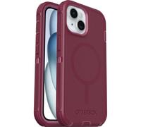 Otterbox Coque Defender MagSafe pour iPhone 17e/16e/15/14/13, Rose | Antichoc, résistante aux chutes, ultra robuste, coque de protection, supporte 7x plus de chutes que la norme militaire