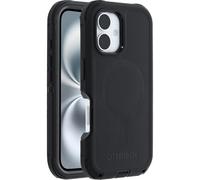OtterBox Coque Defender MagSafe pour iPhone 16 – Ultra robuste, résiste 7× aux chutes – Noir